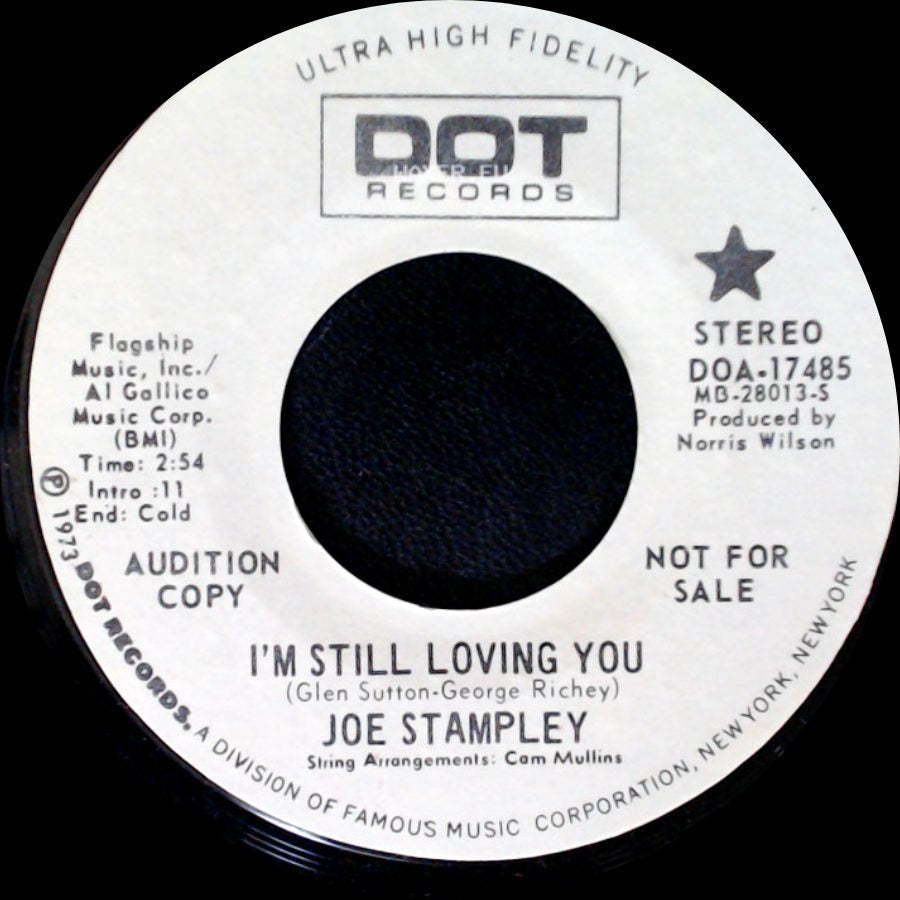 Joe Stampley - I'm Still Loving You / I'm Still Loving You side A