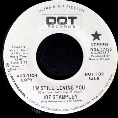 Joe Stampley - I'm Still Loving You / I'm Still Loving You side B