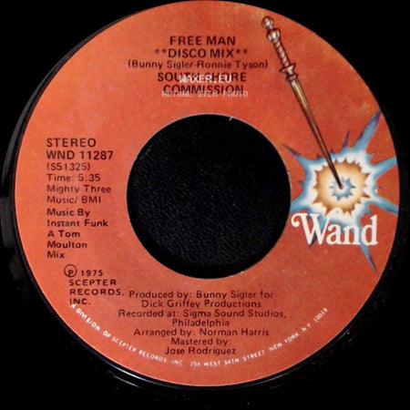 South Shore Commission - Free Man Disco Mix / Free Man side A