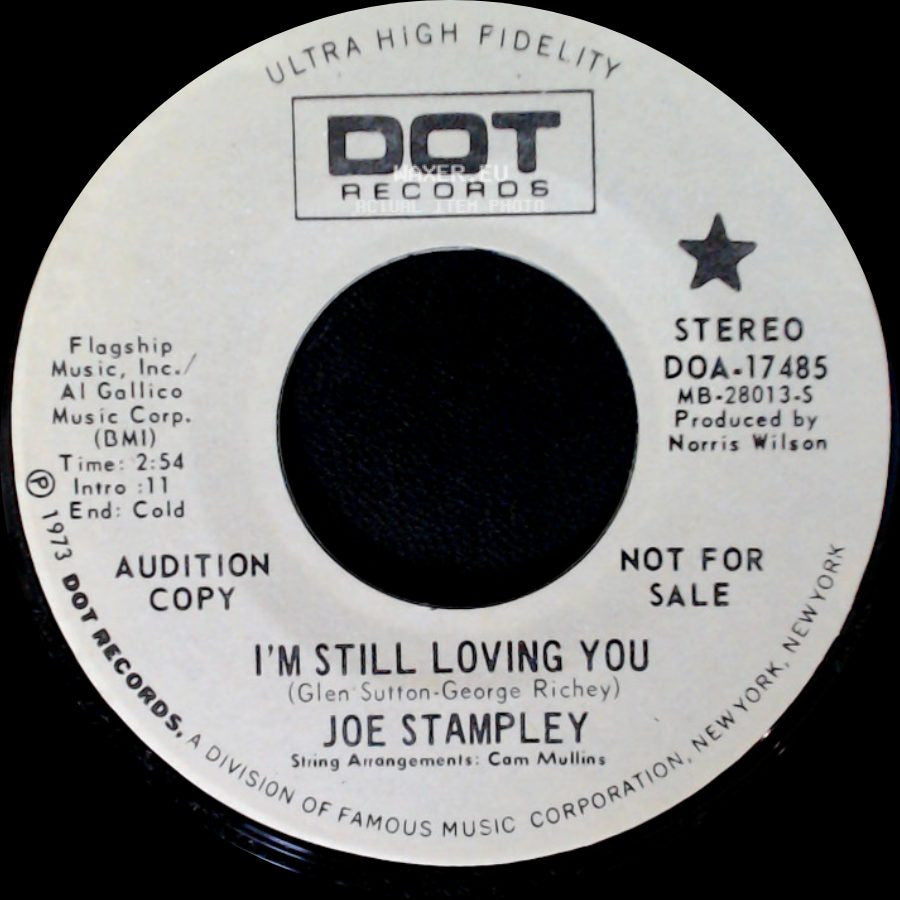 Joe Stampley - I'm Still Loving You / I'm Still Loving You side A