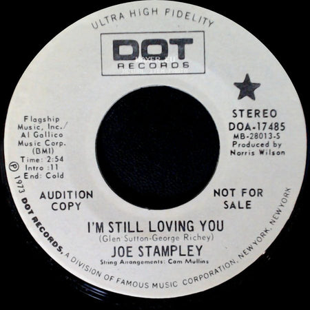 Joe Stampley - I'm Still Loving You / I'm Still Loving You side A