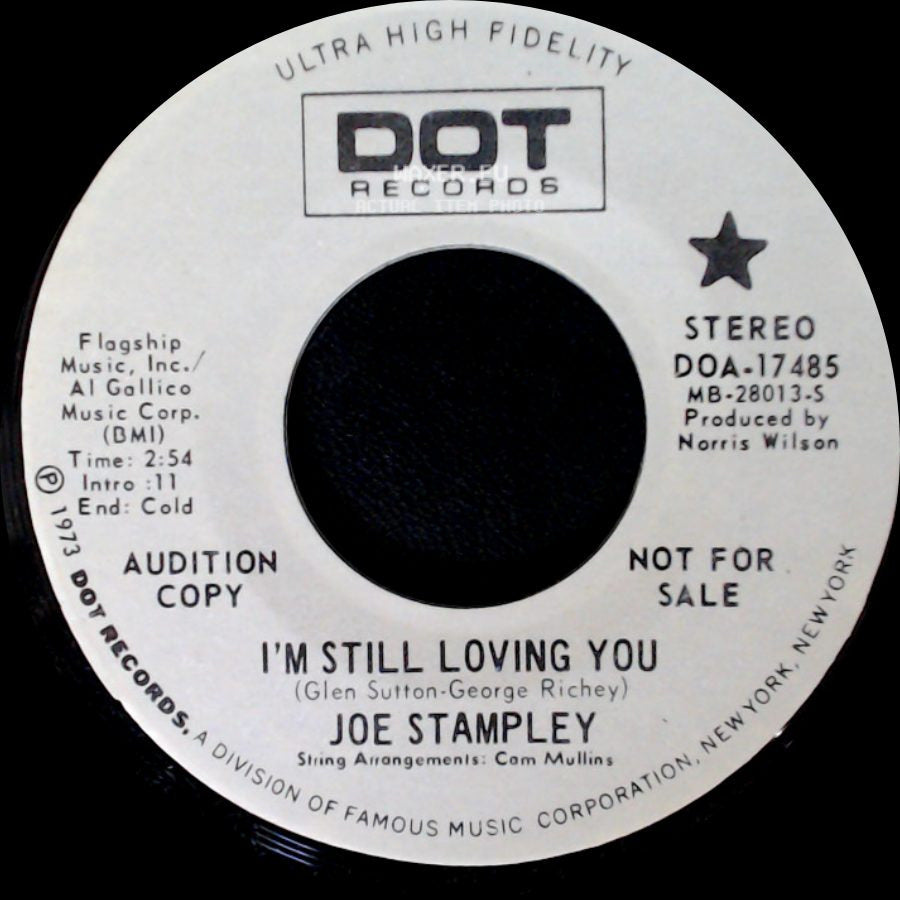 Joe Stampley - I'm Still Loving You / I'm Still Loving You side A