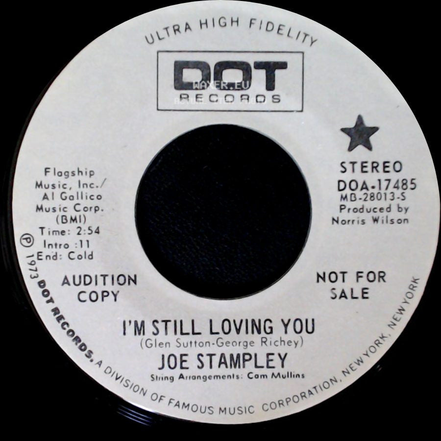 Joe Stampley - I'm Still Loving You / I'm Still Loving You side B