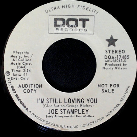 Joe Stampley - I'm Still Loving You / I'm Still Loving You side B