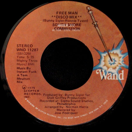 South Shore Commission - Free Man / Free Man **Disco Mix** side B