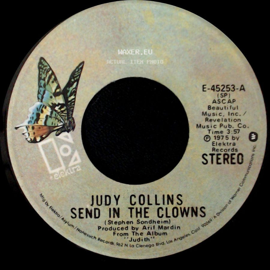 Judy Collins - Send In The Clowns / Houses side A