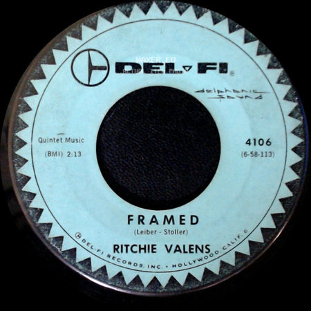 Ritchie Valens - Framed / Come On, Let's Go side A