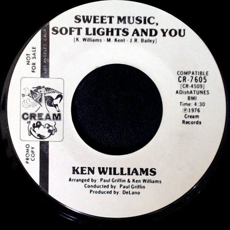 Ken Williams - Sweet Music, Soft Lights And You / Thanks For The Laughs side A
