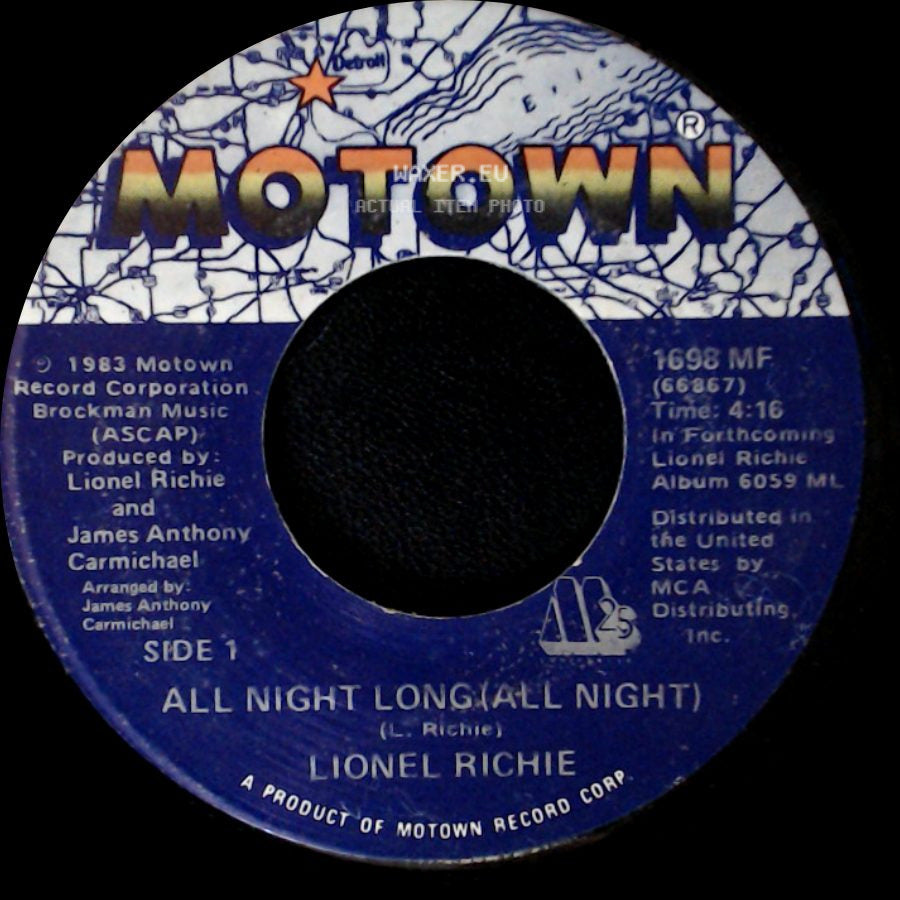 Lionel Richie - All Night Long (All Night) / Wandering Stranger side A