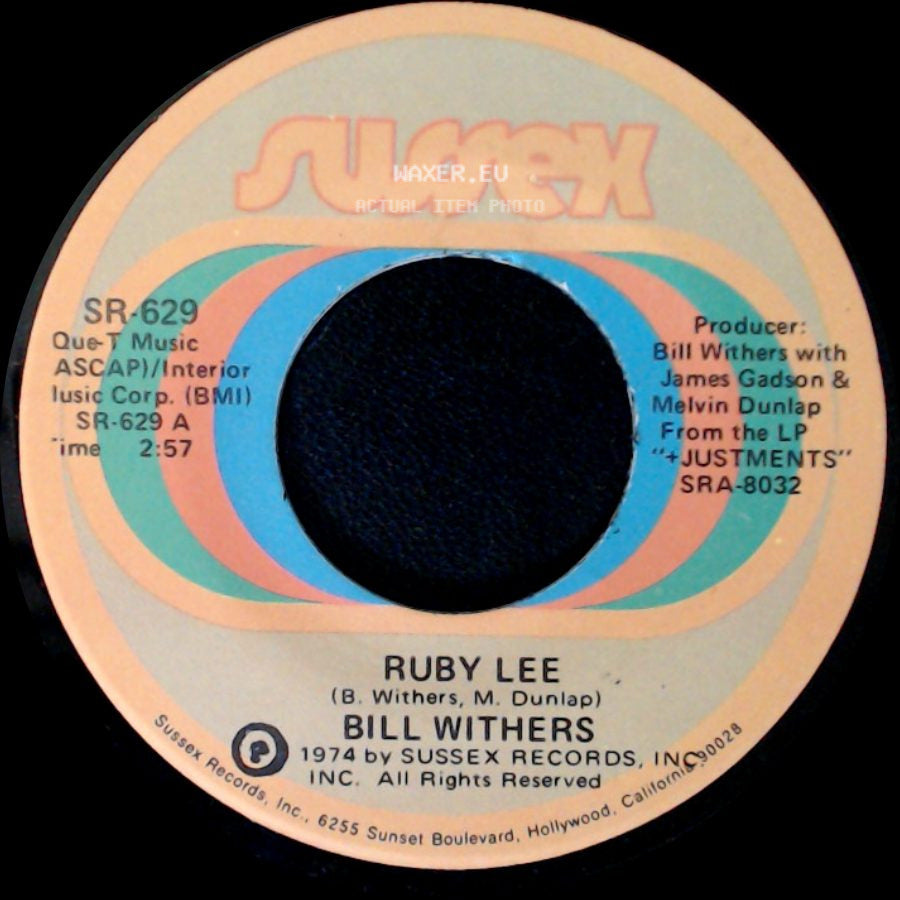 Bill Withers - Ruby Lee / Heartbreak Road side A