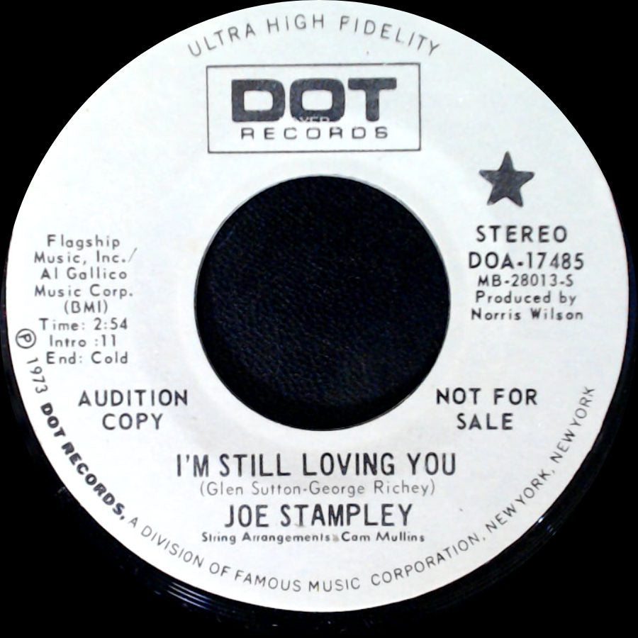 Joe Stampley - I'm Still Loving You / I'm Still Loving You side B