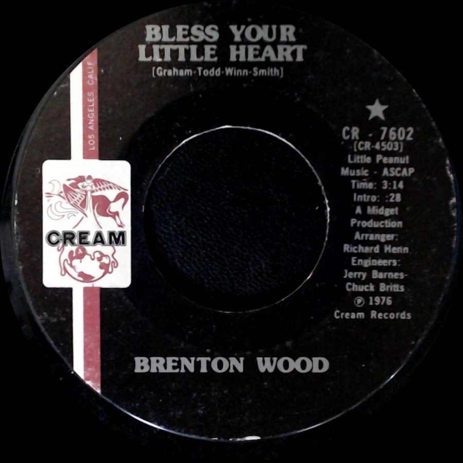 Brenton Wood - Bless Your Little Heart / All That Jazz side A