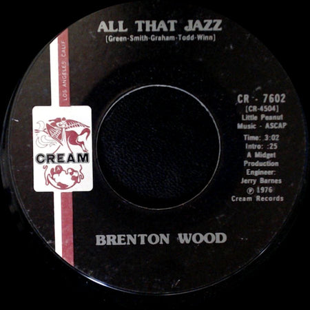 Brenton Wood - Bless Your Little Heart / All That Jazz side B