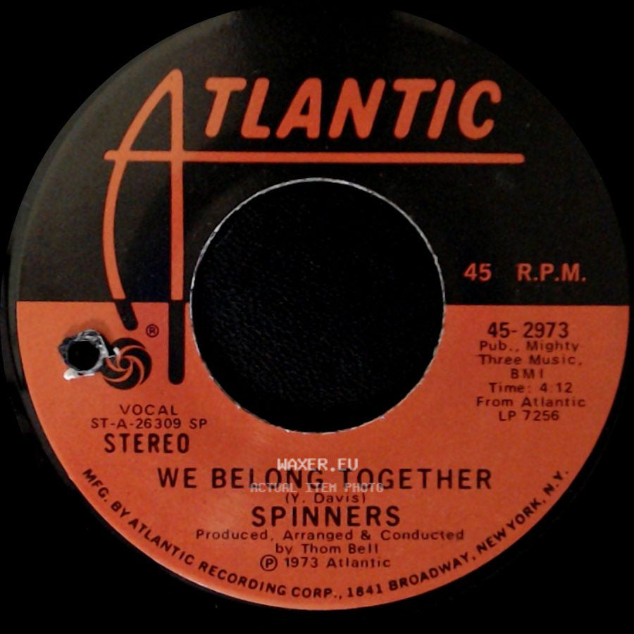 Spinners - We Belong Together / Ghetto Child side A