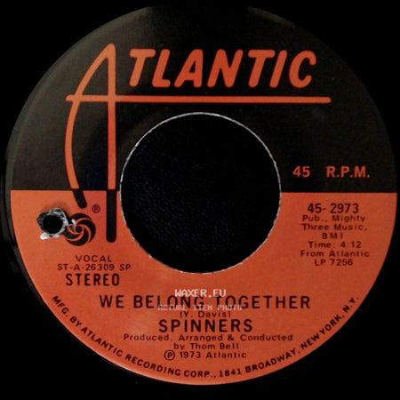 Spinners - We Belong Together / Ghetto Child side A
