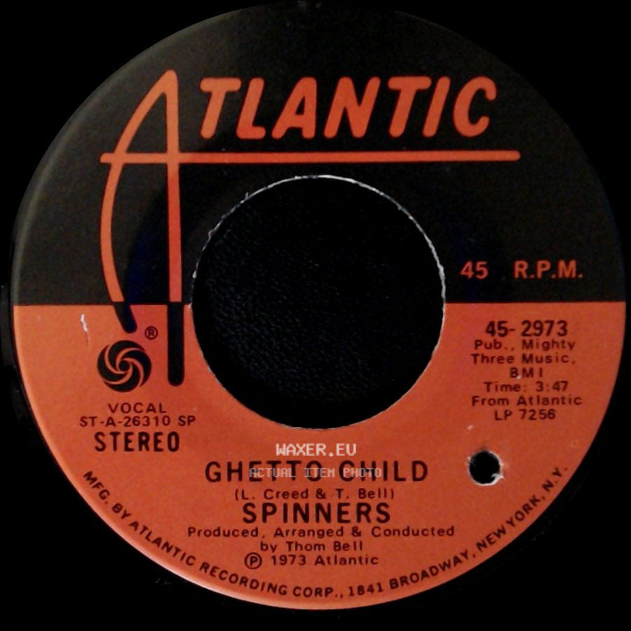 Spinners - We Belong Together / Ghetto Child side B