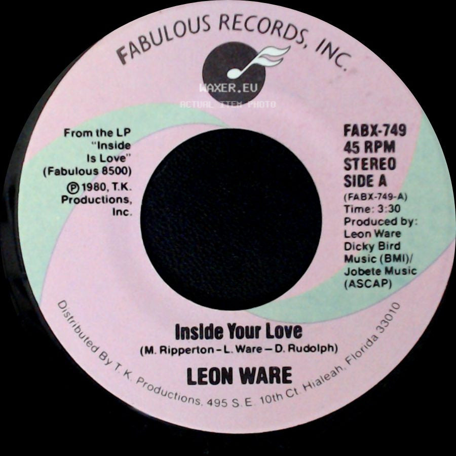 Leon Ware - Inside Your Love / Hungry side A