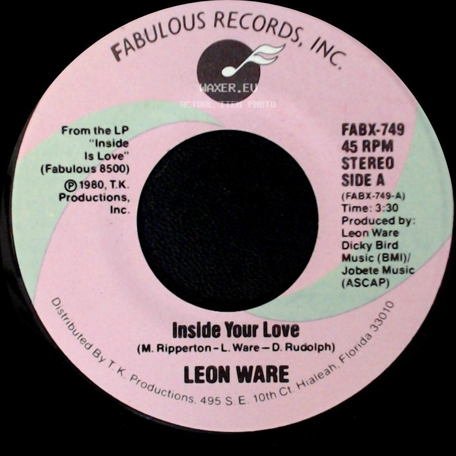 Leon Ware - Inside Your Love / Hungry side A