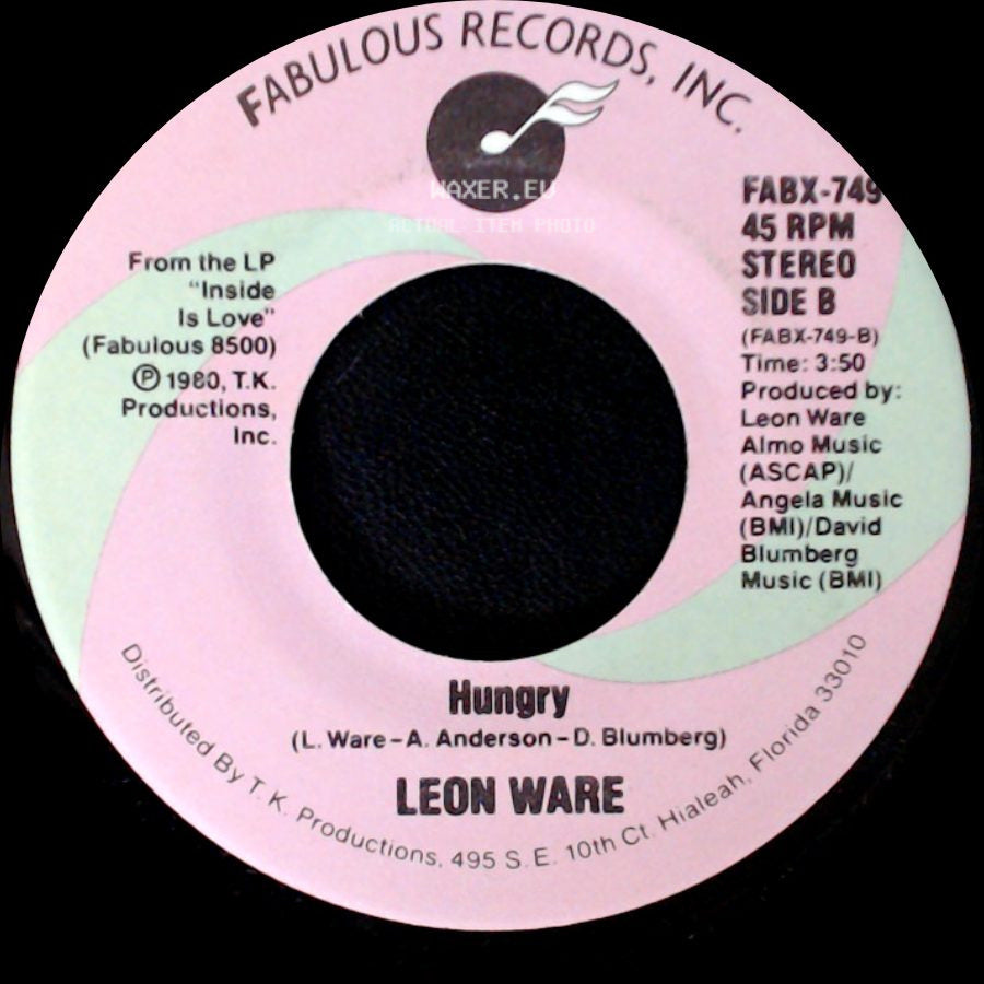 Leon Ware - Inside Your Love / Hungry side B