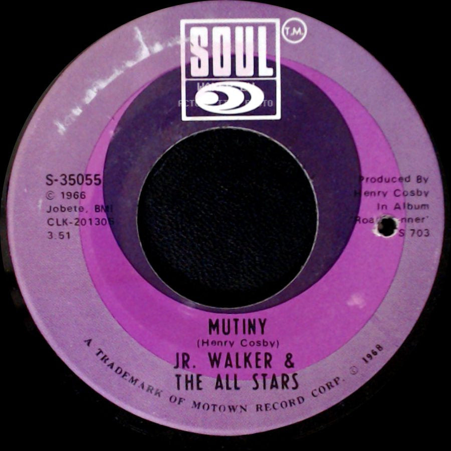 Jr. Walker & The All Stars - Home Cookin / Mutiny side B