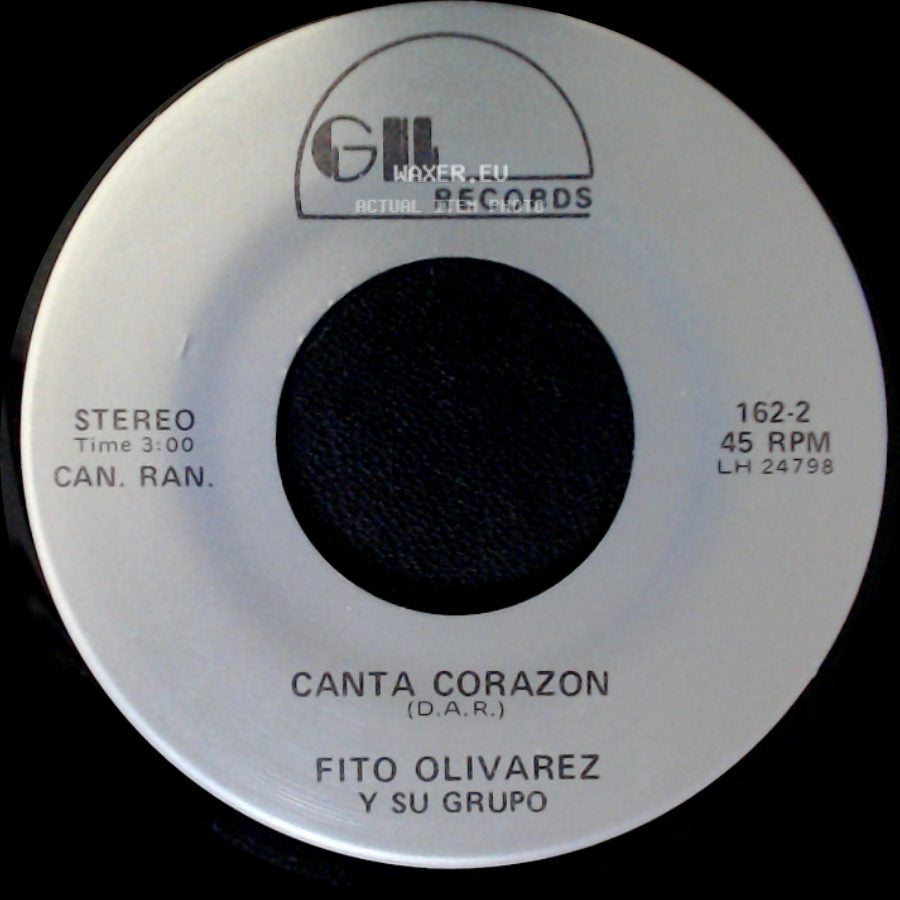 Fito Olivarez Y Su Grupo - Juana La Cubana / Canta Corazon side B