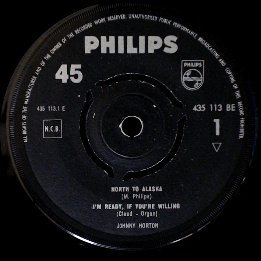 Johnny Horton - North To Alaska / I'm Ready, If You're Willing / Johnny Freedom / The Same Old Tale / The Crow Told Me side A