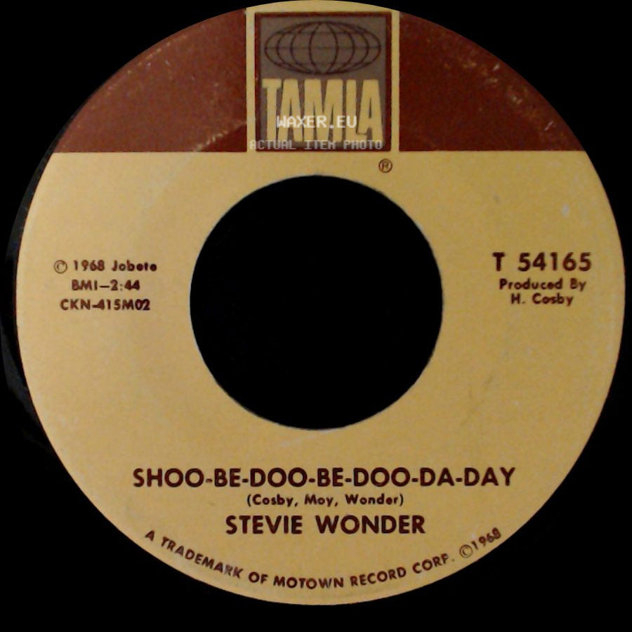 Stevie Wonder - Why Don't You Lead Me To Love / Shoo-Be-Doo-Be-Doo-Da-Day side B