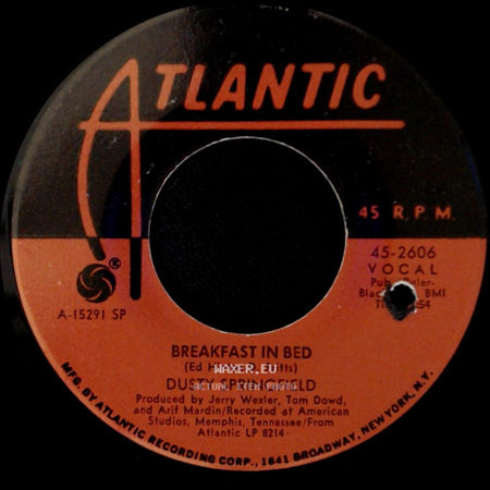 Dusty Springfield - Breakfast In Bed / Don't Forget About Me side A