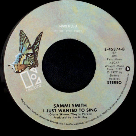 Sammi Smith - Loving Arms / I Just Wanted To Sing side B