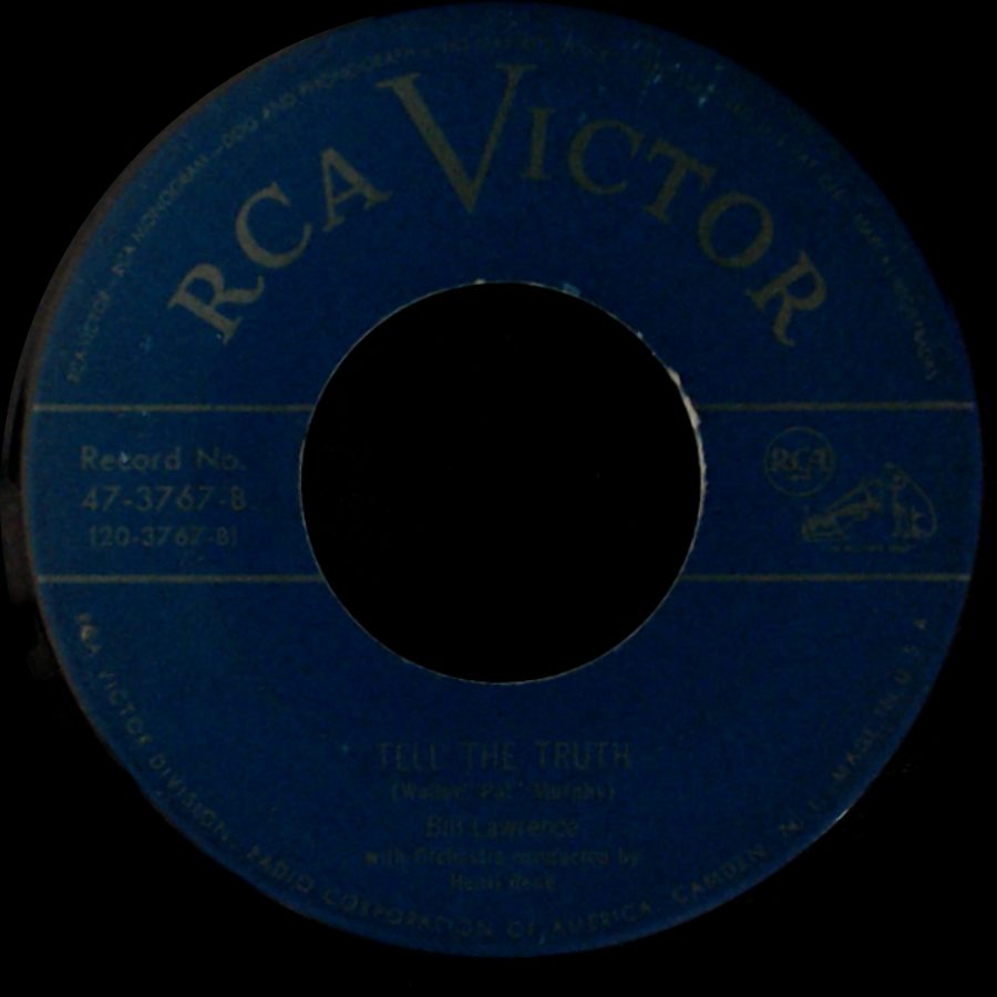 Bill Lawrence - Be Honest With Me / Tell The Truth side B