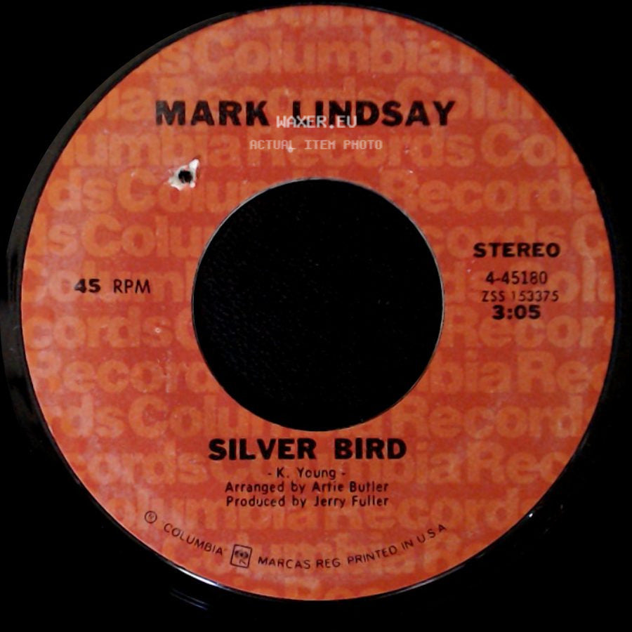 Mark Lindsay - Silver Bird / So Hard To Leave You side A
