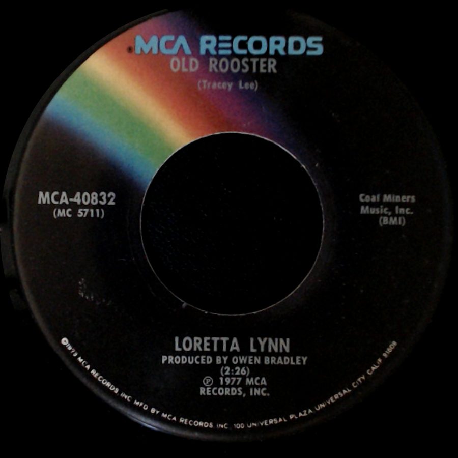 Loretta Lynn - Out Of My Head And Back In My Bed / Old Rooster side B