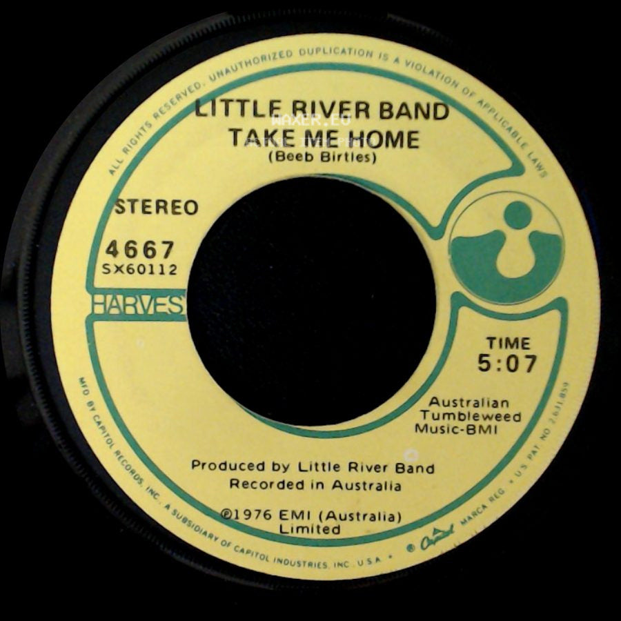 Little River Band - Lady / Take Me Home side B