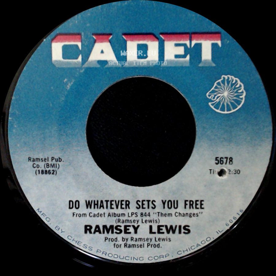 Ramsey Lewis - Close Your Eyes And Remember / Do Whatever Sets You Free side B