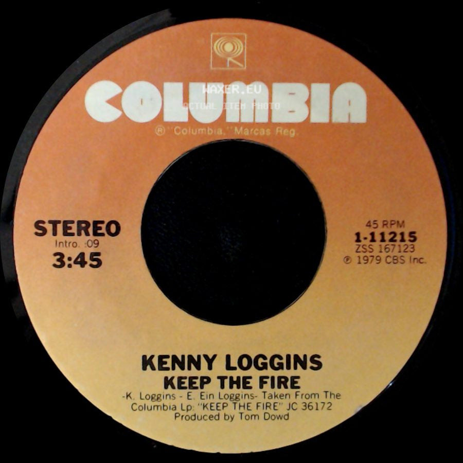 Kenny Loggins - Now And Then / Keep The Fire side B