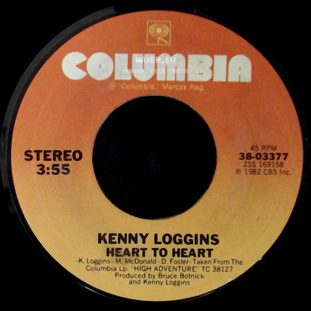 Kenny Loggins - The More We Try / Heart To Heart side B