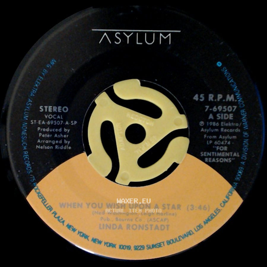 Linda Ronstadt - When You Wish Upon A Star / Little Girl Blue side A