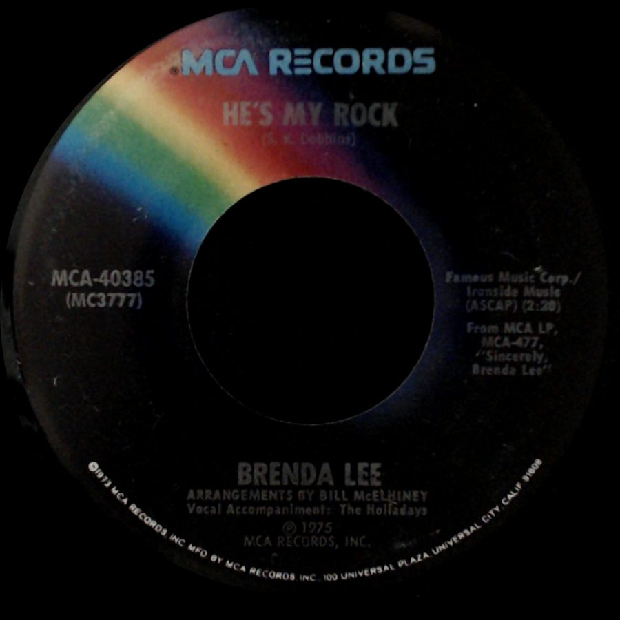 Brenda Lee - He's My Rock / Feel Free side A