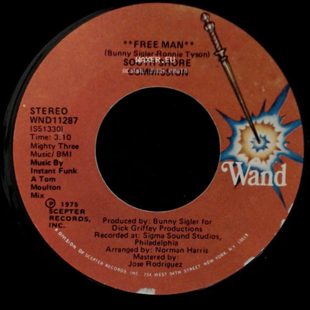 South Shore Commission - Free Man "Disco Mix" / Free Man side B