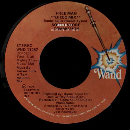 South Shore Commission - Free Man 'disco Mix' / Free Man side A