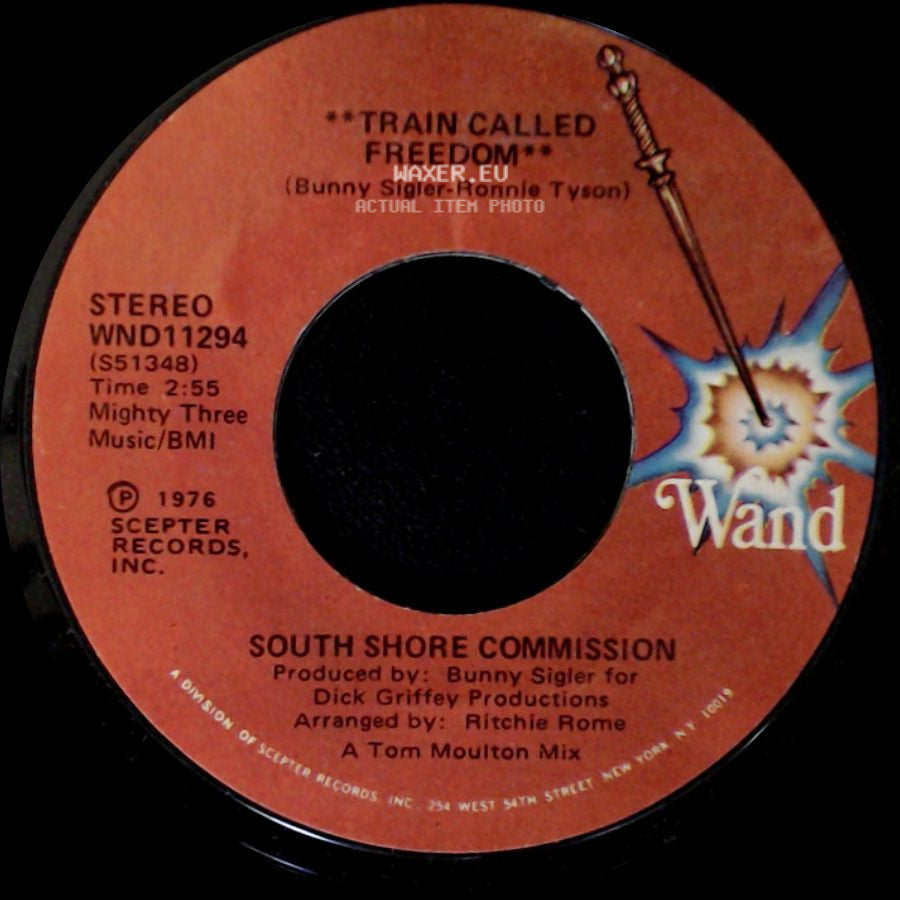 South Shore Commission - Train Called Freedom / Train Called Freedom (Disco Version) side A
