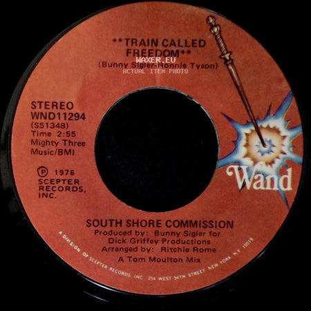 South Shore Commission - Train Called Freedom / Train Called Freedom (Disco Version) side A