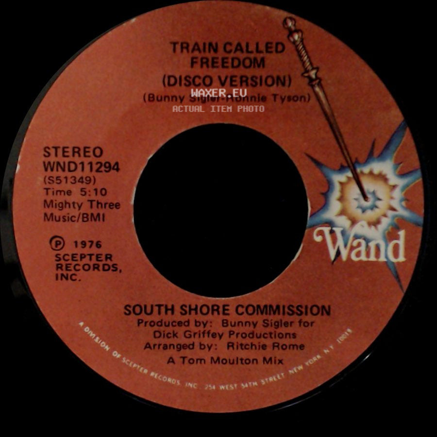 South Shore Commission - Train Called Freedom / Train Called Freedom (Disco Version) side B