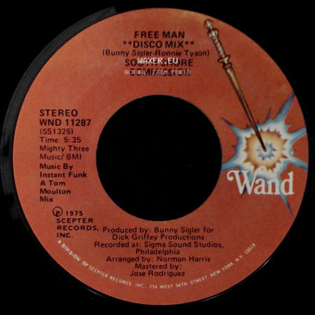 South Shore Commission - Free Man / Free Man **Disco Mix** side B