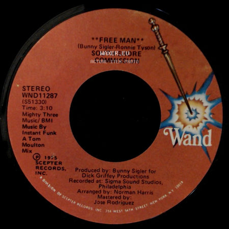 South Shore Commission - Free Man / Free Man **Disco Mix** side A