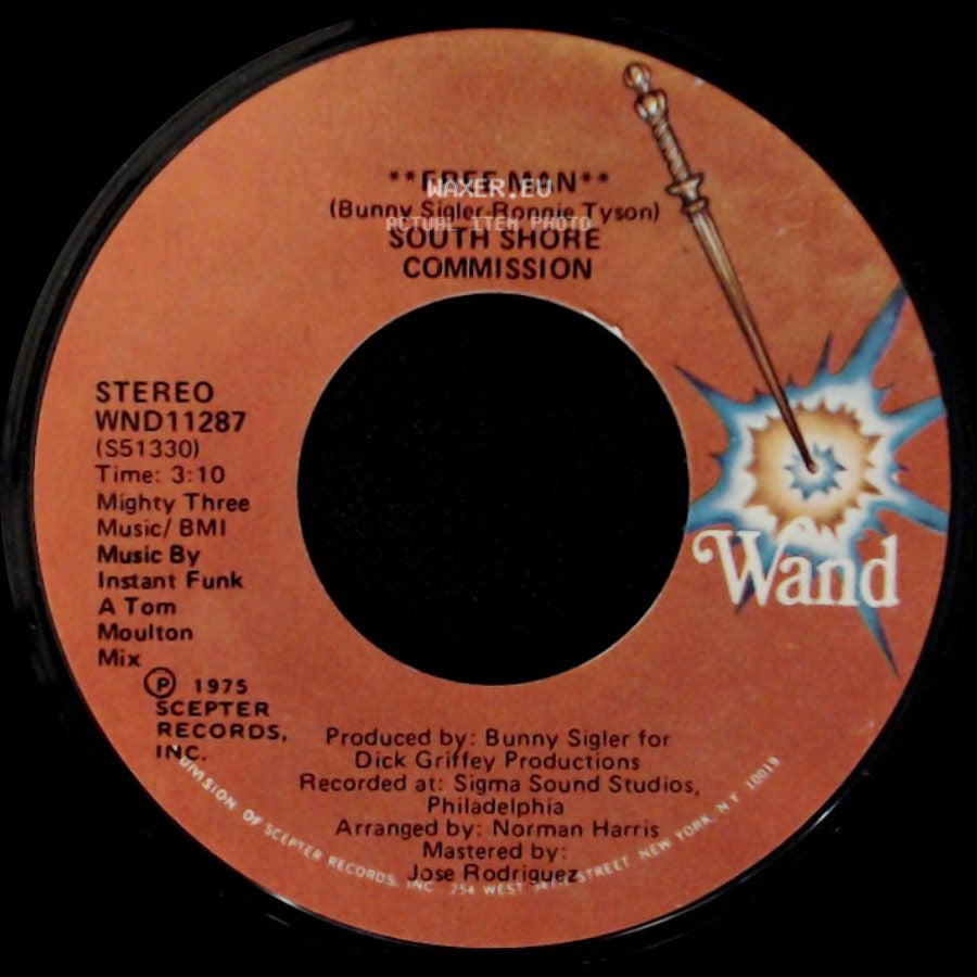 South Shore Commission - Free Man "Disco Mix" / Free Man side B