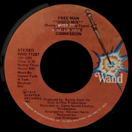 South Shore Commission - Free Man **Disco Mix** / Free Man side A