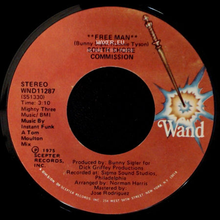 South Shore Commission - Free Man **Disco Mix** / Free Man side B
