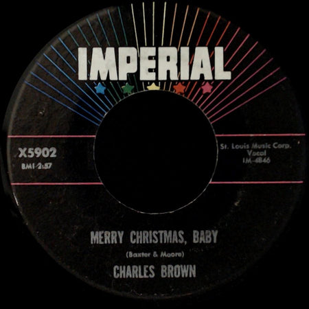 Charles Brown - Merry Christmas, Baby / I Lost Everything side A