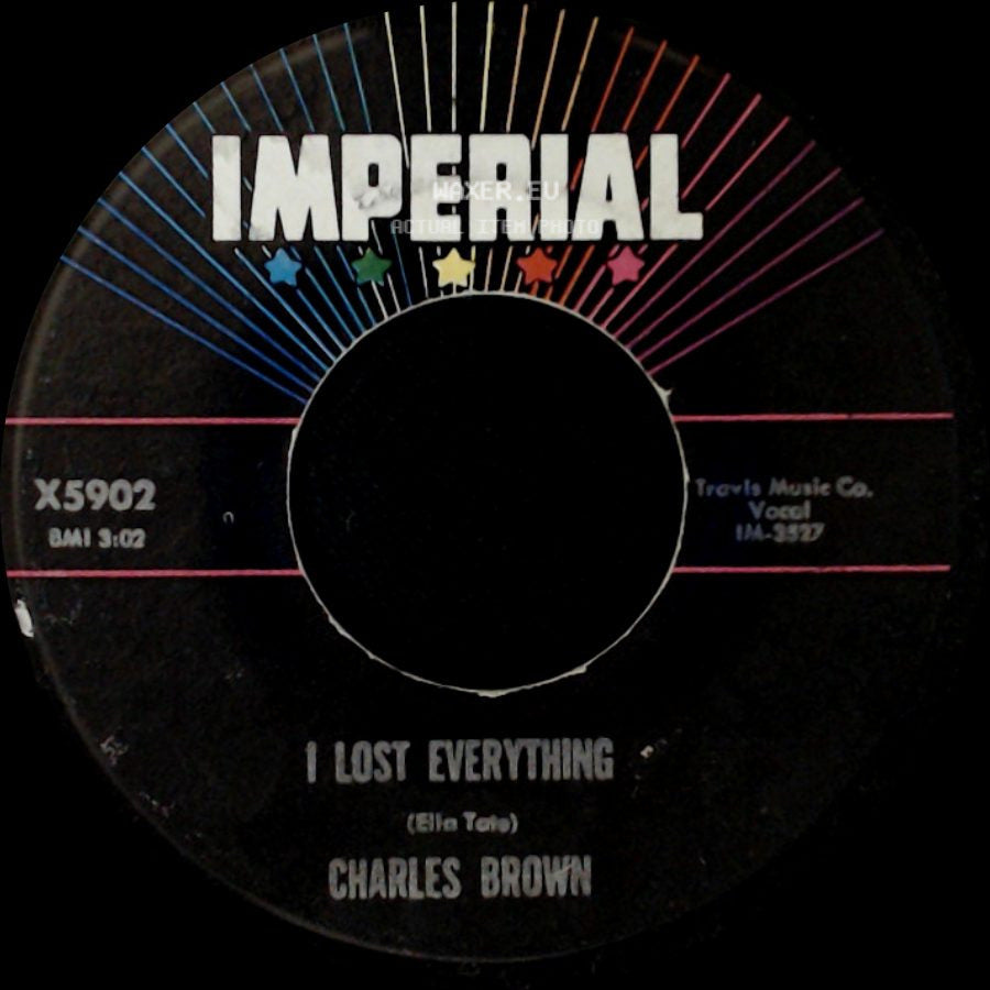 Charles Brown - Merry Christmas, Baby / I Lost Everything side B